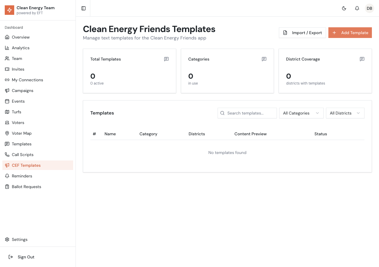 CEF Templates | SRP Canvass Docs